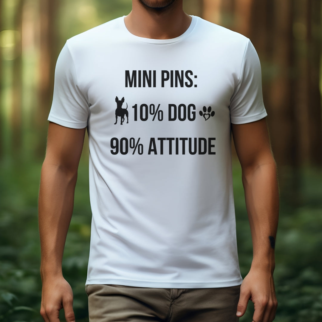 10% Dog, 90% Attitude Unisex Premium Tee