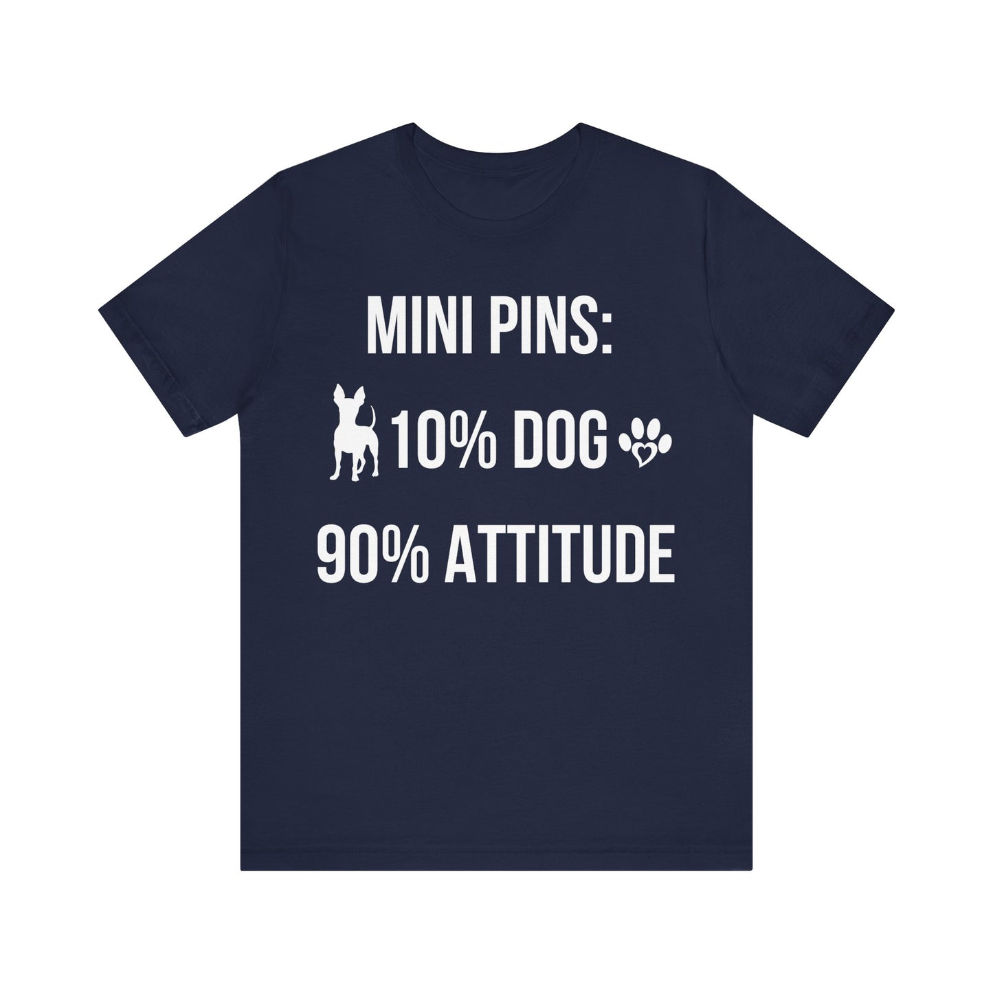 10% Dog, 90% Attitude Unisex Premium Tee